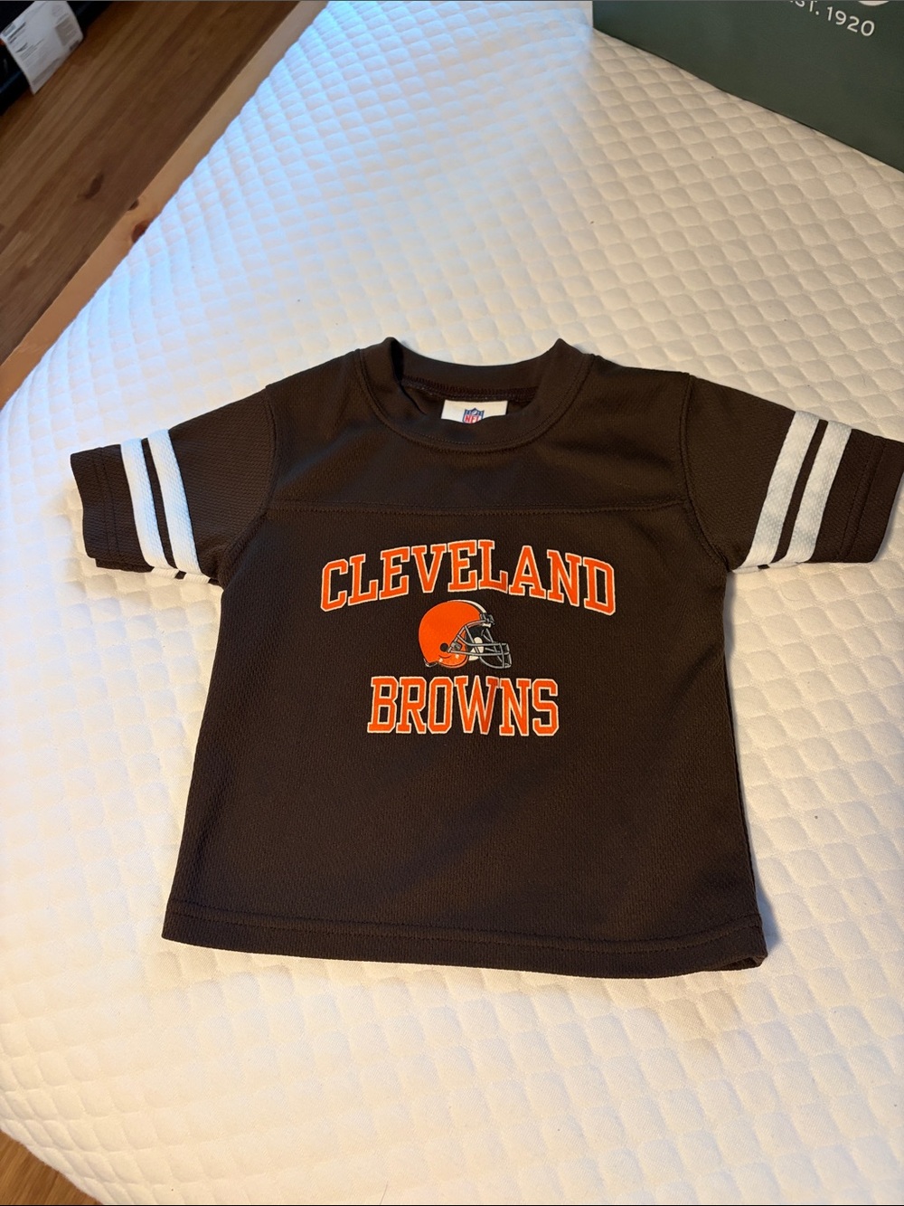 Cleveland Browns Football Jersey Toddler 2T Brown NFL